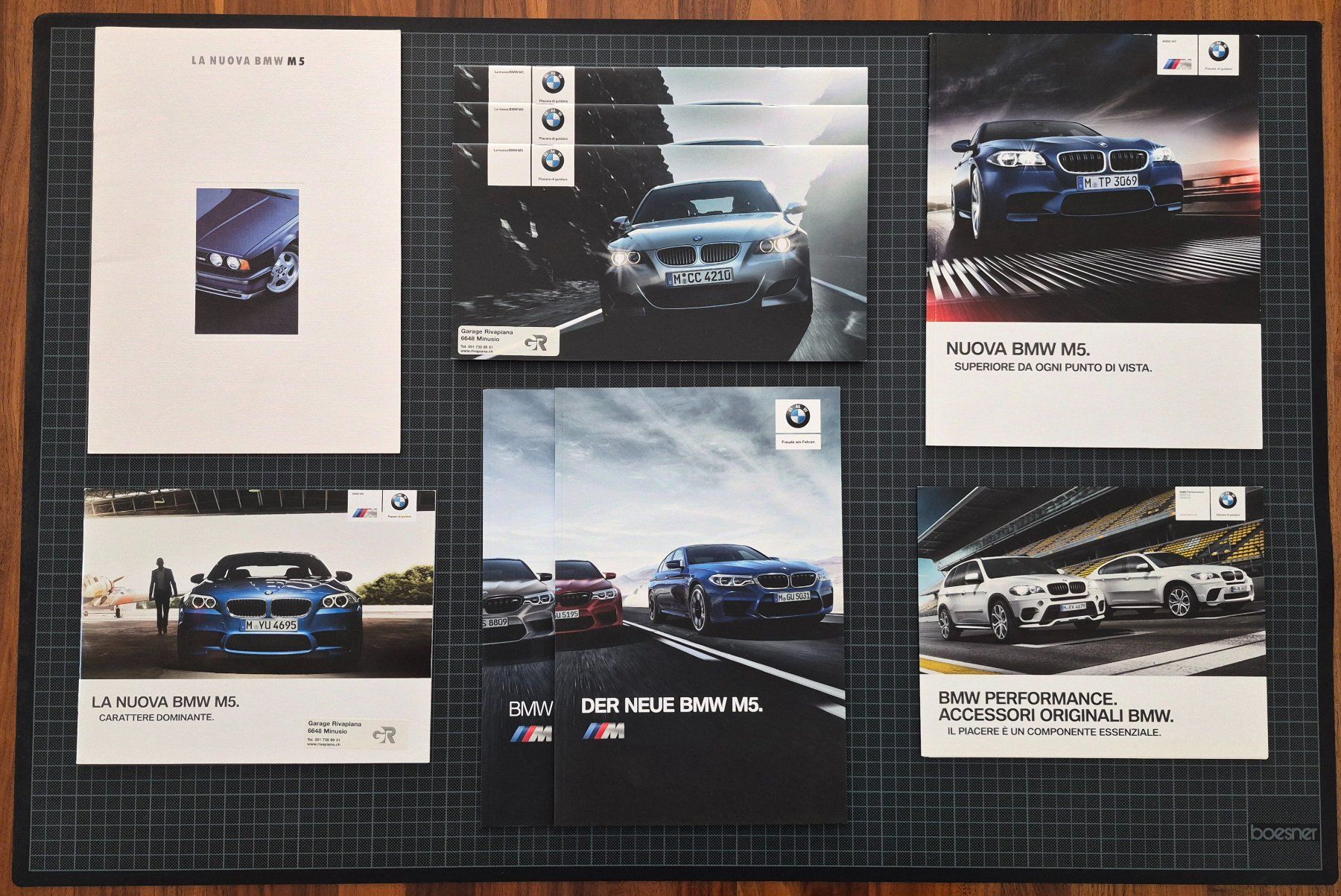 BMW Dokumente: BMW Broschüren E21 E30 E32 E34 E36 E38 E39 E46 E60 E90 M3 M5 – Neu (gemäss Beschreibung) aus Rothenburg von artandcars 6