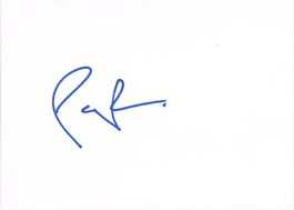 Patrick Wilson 1973- Autogramm signiert Karte 10x15cm