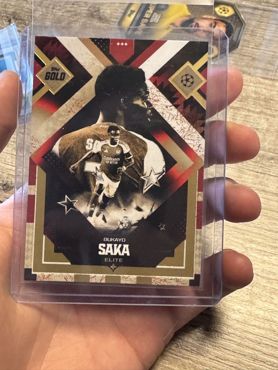 Topps Carte collezionabili: SAKA Elite Topps Gold UCC 25/26 – Nuovo (secondo la descrizione) da Riehen venduto da luc_q2nh 1