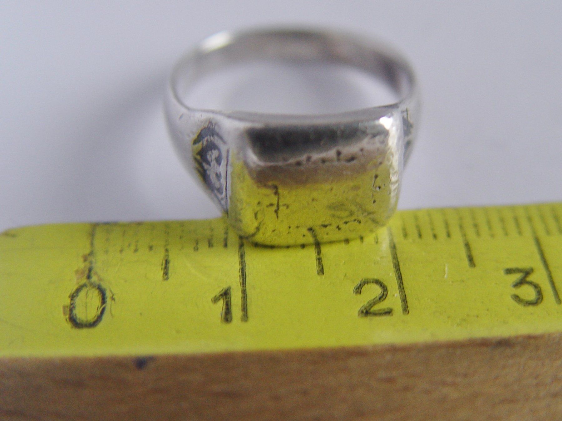 Anelli: Antiker Ring aus Silber mit Niello – Usato da Henggart venduto da elsternwerk 4