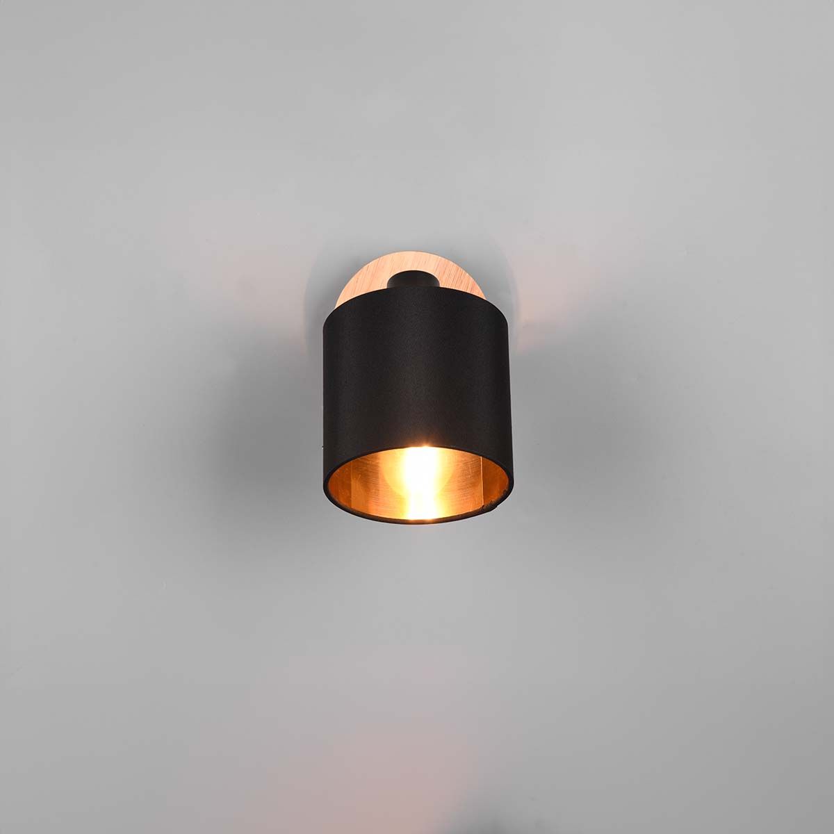 Lampen: Wandleuchte, Schwarz, Gold, 18 cm Höhe – Neu (gemäss Beschreibung) aus Kreuzlingen von Smart-Light 2