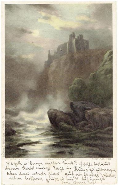 Cartoline postali: Elmer Keene Photogravure, 1906 – Usato da Flims - Dorf venduto da Stagediver
