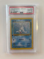 Pokemon Jurob Base Set 1st Edition PSA 10 German