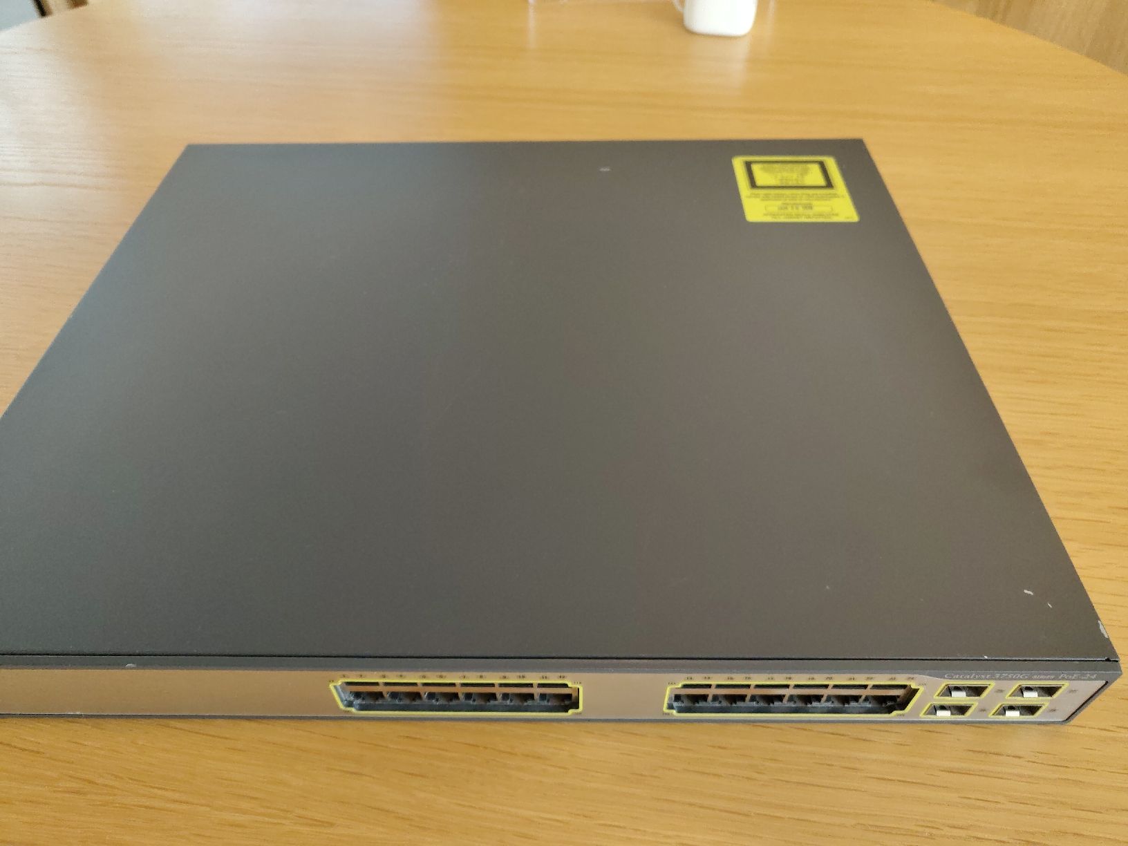 Cisco Schalter: CiscoSystems Catalyst 3750G Series PoE-24 – Gebraucht aus Malans GR von affonpign 1