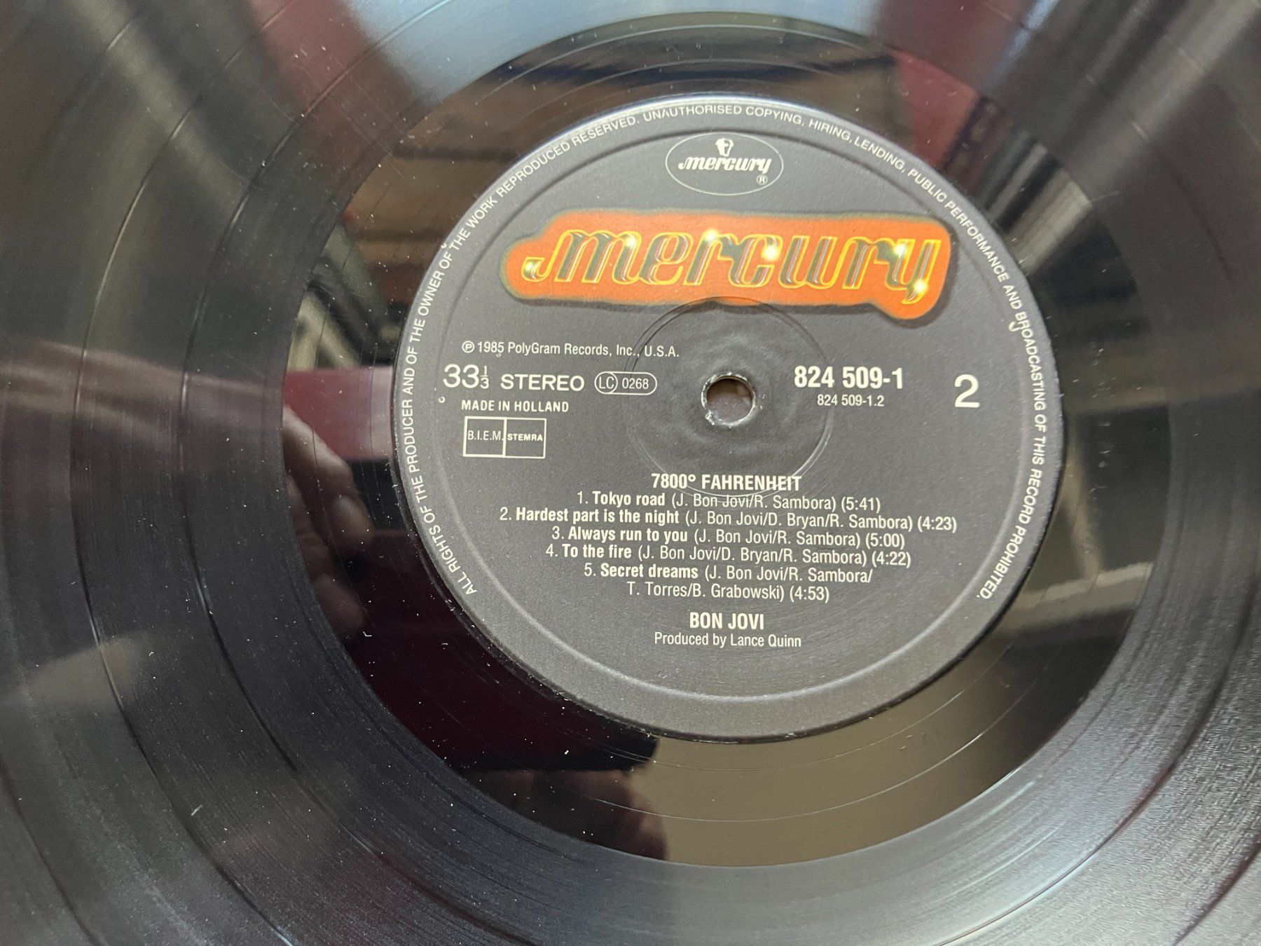 Schallplatten: Bon Jovi – Gebraucht aus Aarwangen von Jukebox3 9