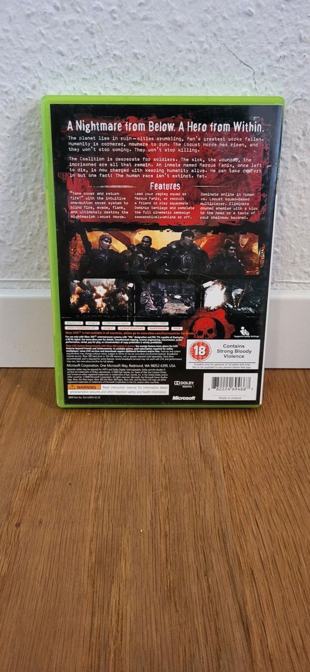 Microsoft Giochi: Xbox 360 - Gears of War – Usato da Münsingen venduto da DigitaleSpielecke 1