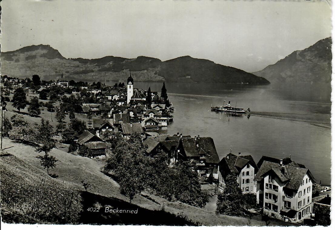 Cartes postales: Beckenried 1955 – D'occasion à Hochdorf par Ziegel-16
