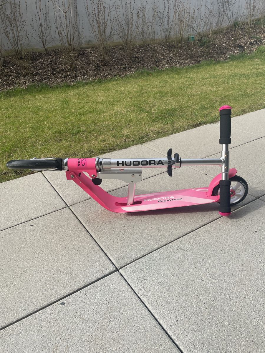 Hudora Veicoli per bambini: Rosa Hudora Scooter BigWheel – Usato da Villigen venduto da Elena_J 6