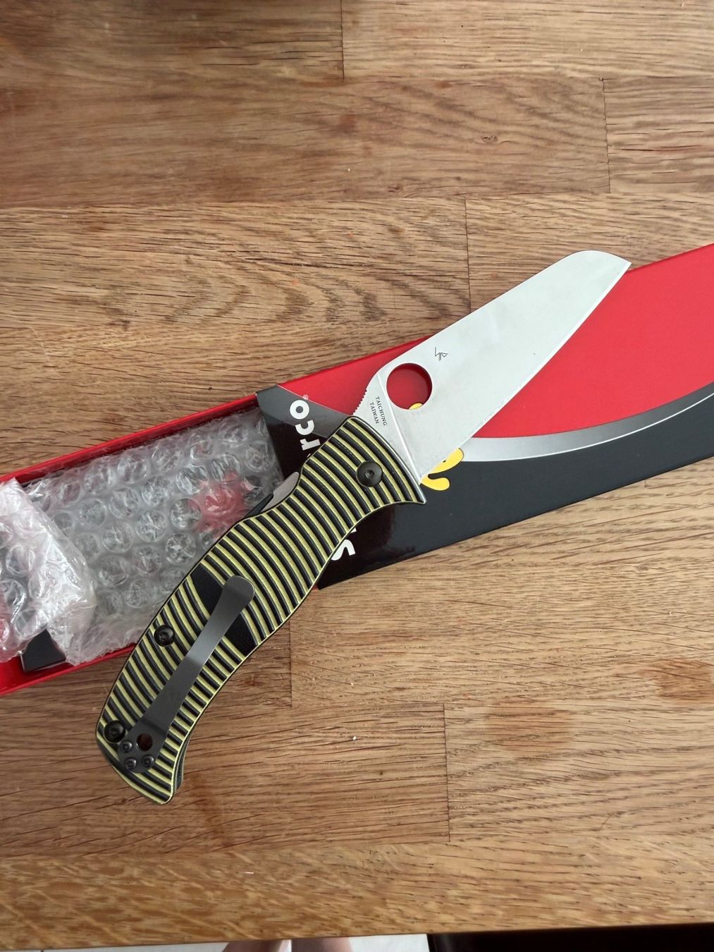 Spyderco Accessori: Spyderco Caribbean Pin - C217GPSF – Nuovo e nell'imballaggio originale da Villars-sur-Glane venduto da Dam0 1