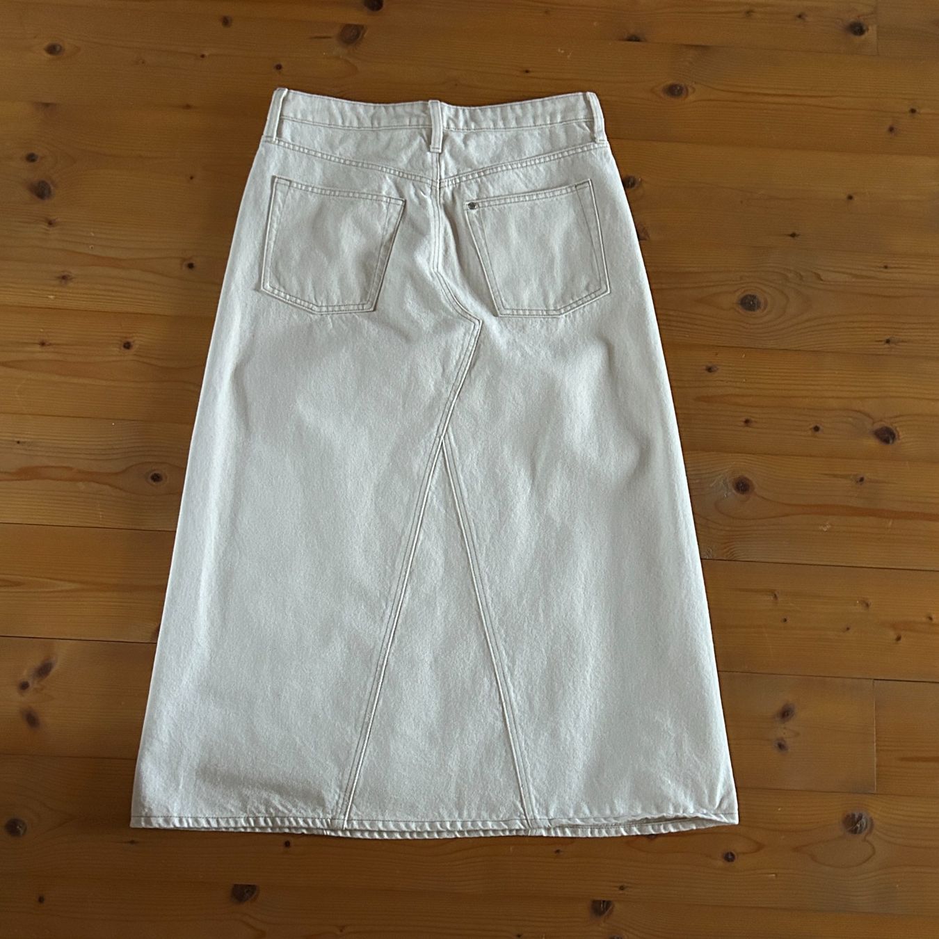 H&M Gonne: Maxi-Jeansrock weiss – Usato da Stäfa venduto da britsch57 1