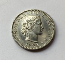 1885 20 Rappen unz /stgl
