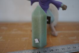 Aventurin Grün   Spitze  Brasilien       8 cm x  2,5 cm
