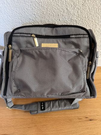 Wickeltasche Ju-Ju-Be schwarz weiss gestreift