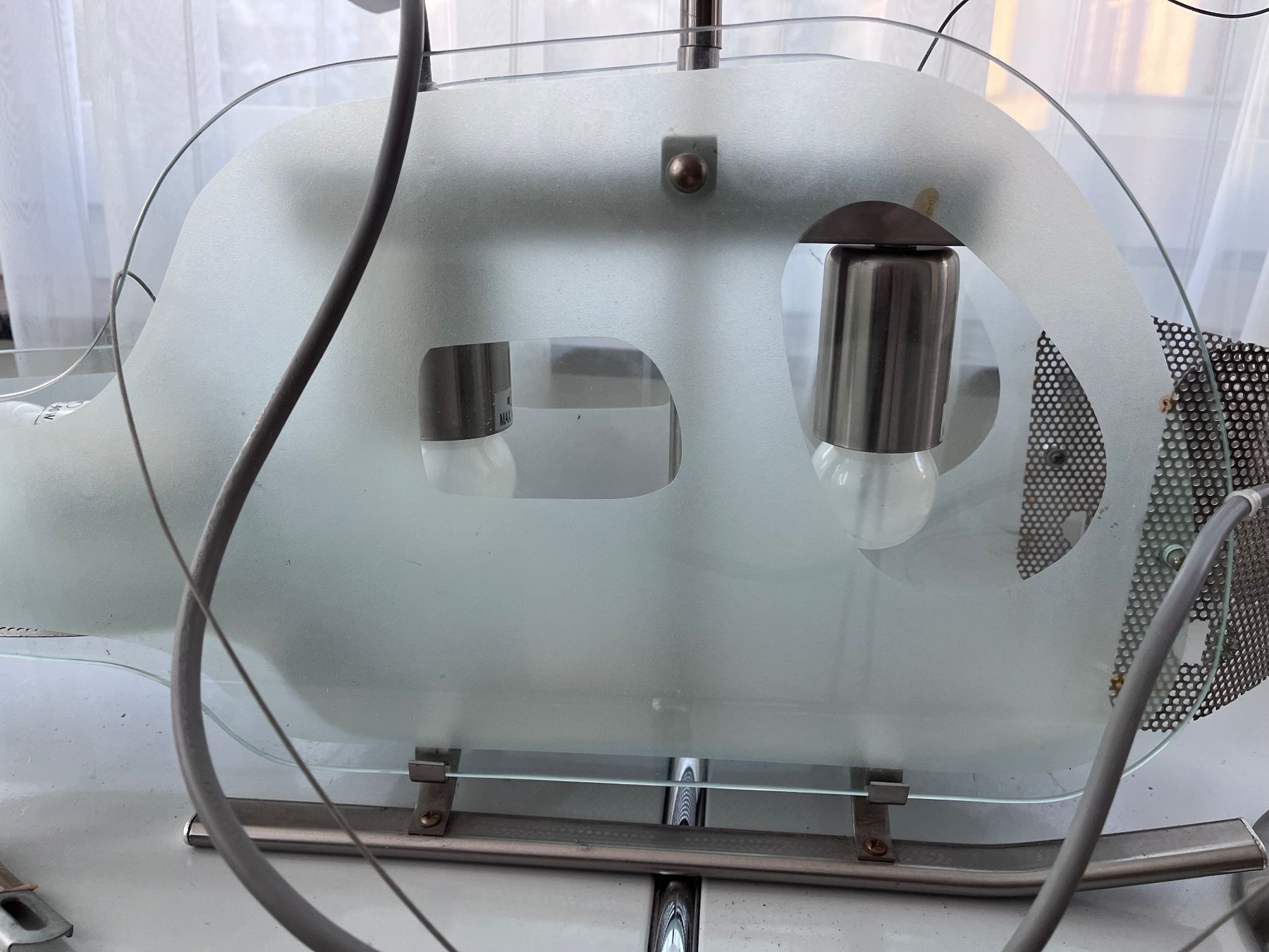 Lampadari & plafoniere: Design-Deckenlampe Helikopter, Glas/Metall, MarkeSearchlight – Usato da Zürich venduto da Share7 4