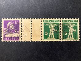 Zwischensteg Kat. S42, gestempelt, KP 375.--