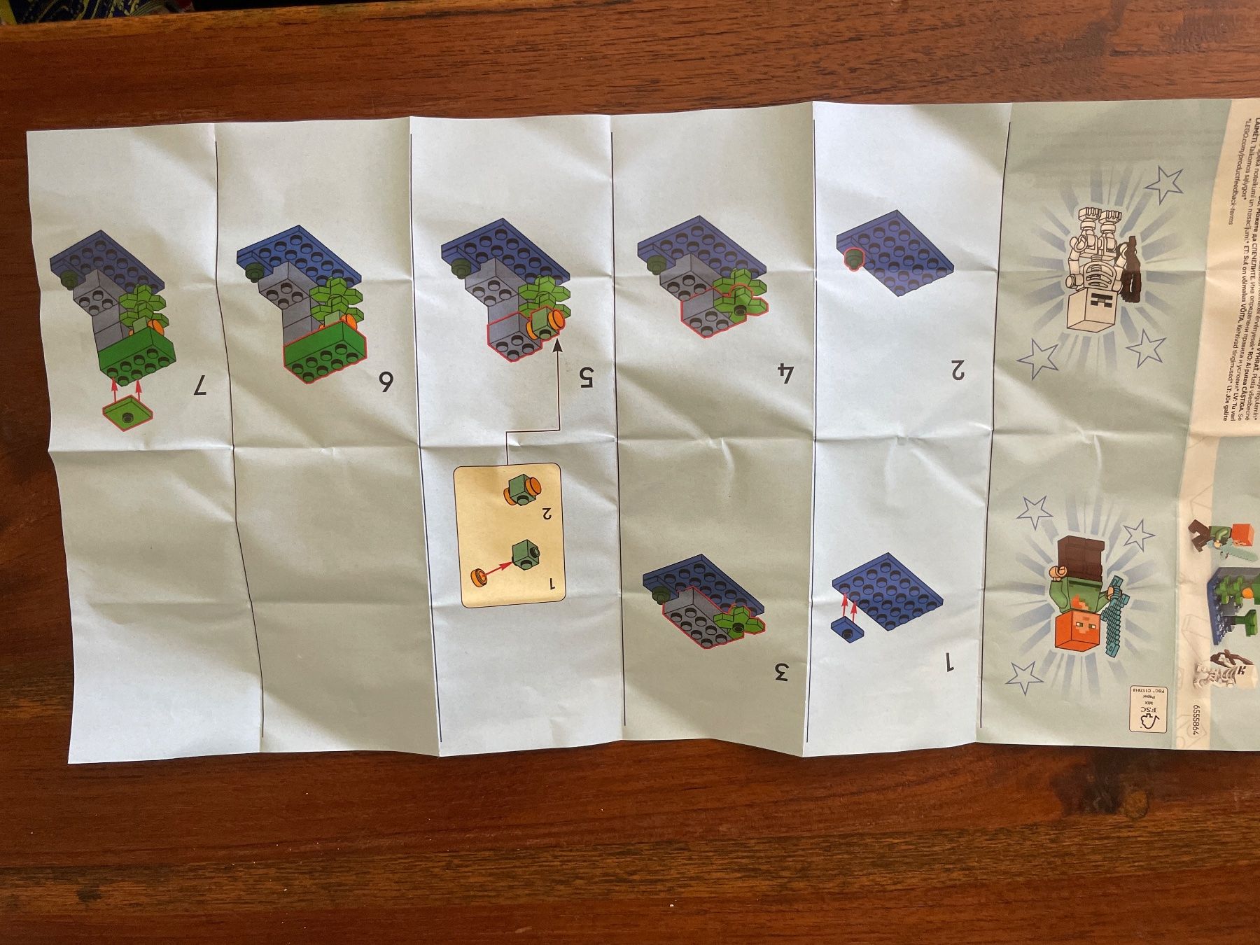 Lego Jouets: Lego Minecraft Set gut erhalten – D'occasion à Engelburg par Identity 3