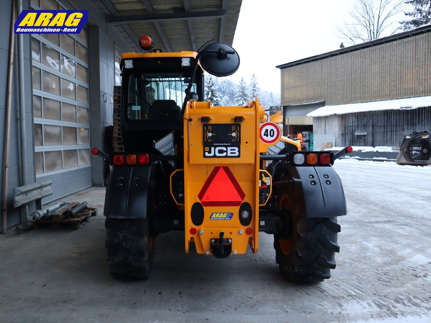 Jcb Caricatori: JCB 536-95 Teleskoplader – Usato da Hasle LU venduto da Arag08 6