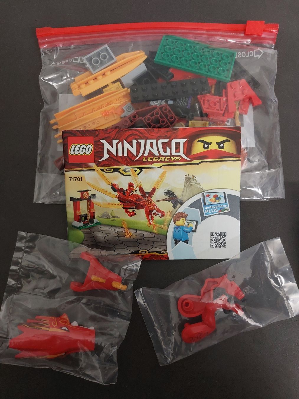 Lego Giocattoli: LEGO Ninjago 71701 Kais Feuerdrache – Nuovo (secondo la descrizione) da Balterswil venduto da Steineparadies 1