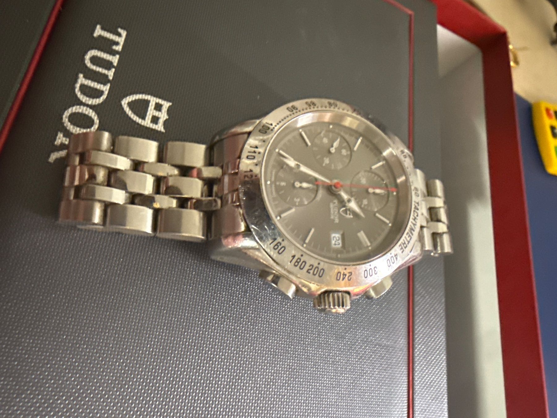Tudor Orologi: Tudor Chronautic 79380P Automatic 42 mm – Usato da Pfeffingen venduto da Allhandelklgwatches 1