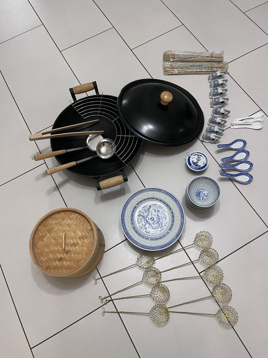 Set di piatti: Asiatische Koch Set – Usato da Brüttisellen venduto da lilien2012 1