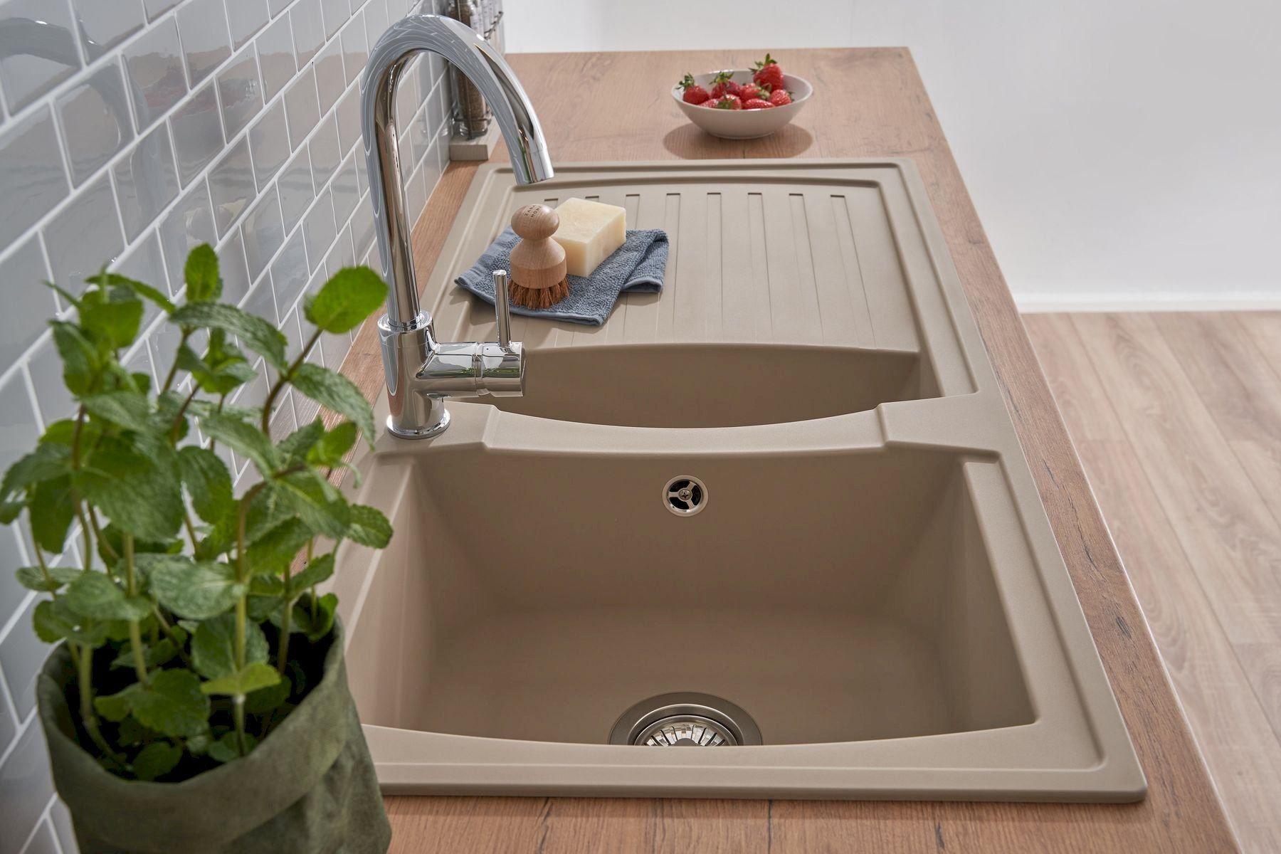 Lavabi & lavandini: Respekta Boston Spule 100x50 beige – Nuovo e nell'imballaggio originale da Bottighofen venduto da zaap 4