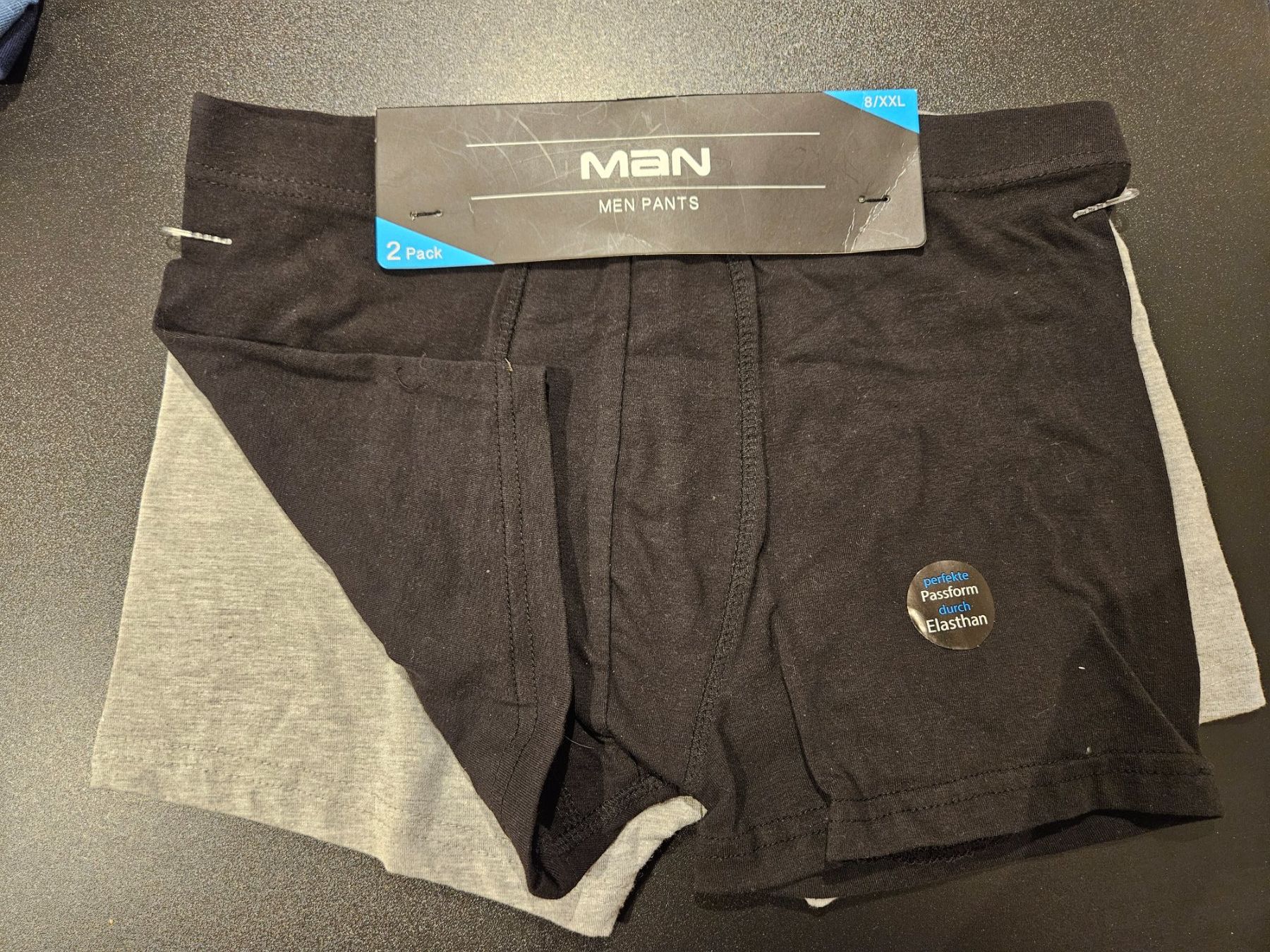 Sous-vêtements: Neu - Man - Boxershorts 2Stk. Gr. 8/XXL – Neuf avec emballage d'origine à Dagmersellen par Jarsetz_Restposten