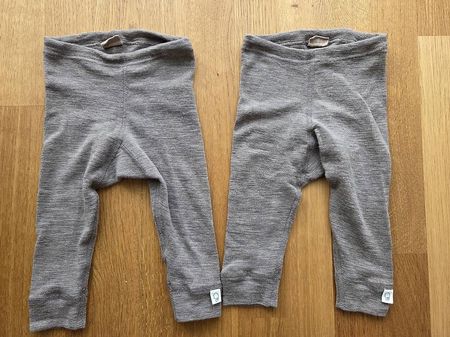 2x Dilling Merino Leggings Gr. 68