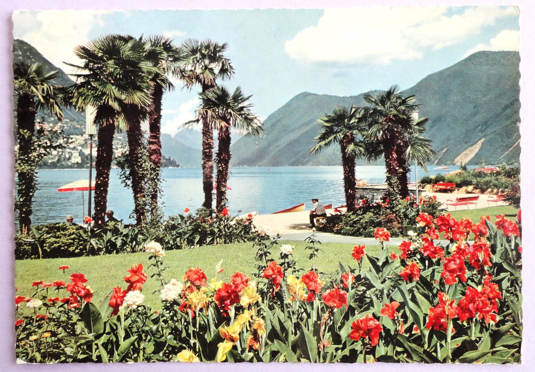 Cartoline postali: Lugano-Paradiso, Quai – Difettoso da Fétigny venduto da Billy2miny