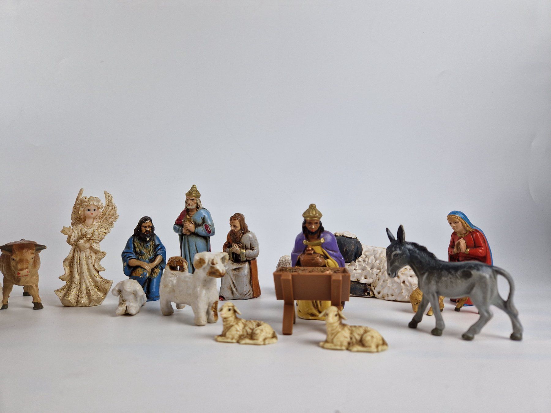 Tutte le decorazioni: Mini Weihnachtsfiguren (Krippe) – Usato da Muhen venduto da Restwert_Muhen 6