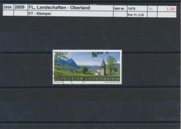 2009 FL, "Landschaften - Oberland", ET - Stempel