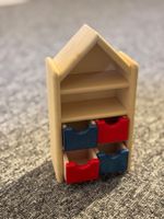Bodo Hennig Puppenhaus Möbel 1308: Kinderschrank/ wichteln