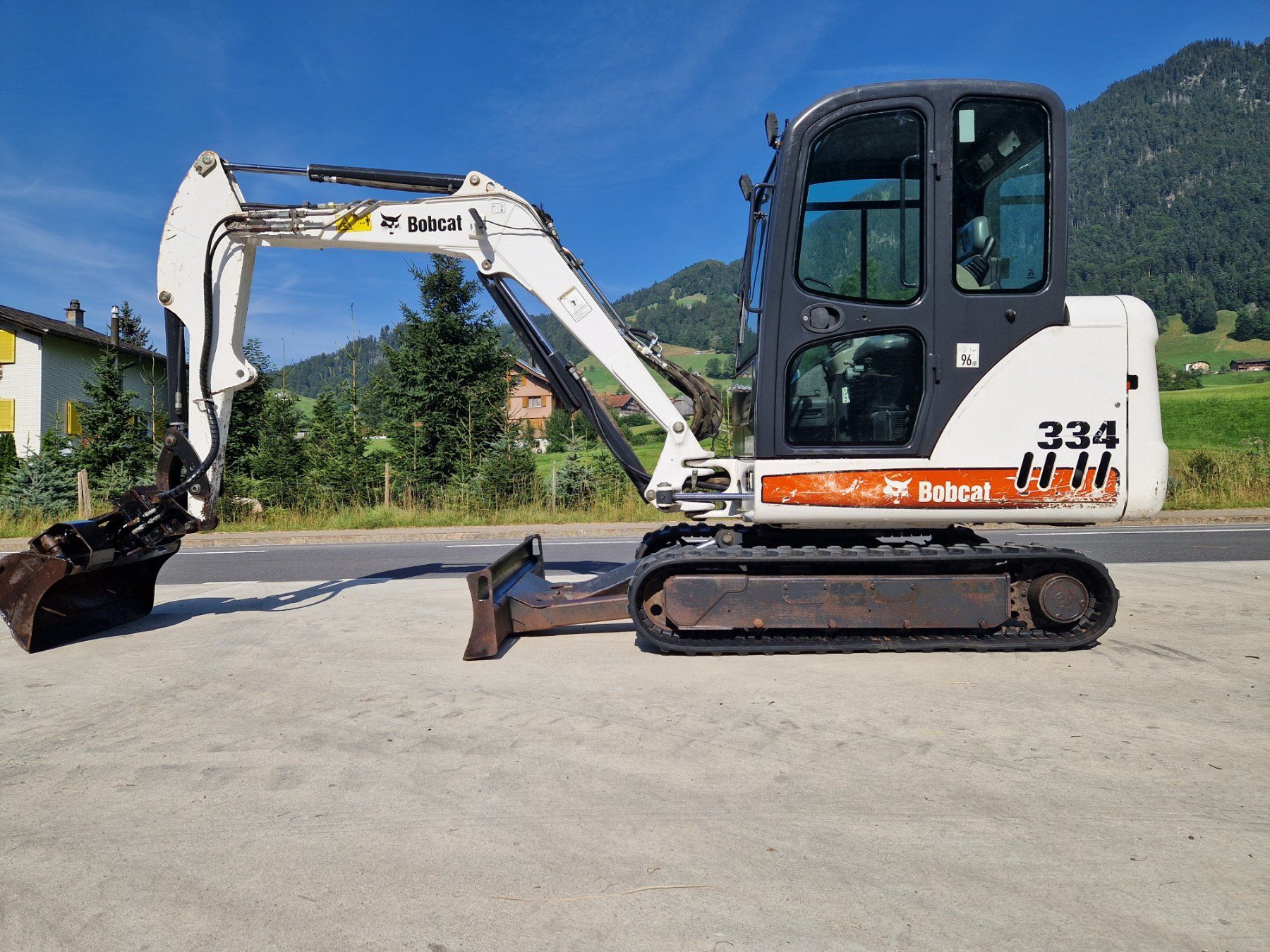 Bagger Raupenbagger Bobcat 334G Jg. 2006 3800 Std (Gebraucht) in ...