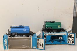 Märklin HO/AC  Kesselwagen 4644 ARAL und BP mit OVP
