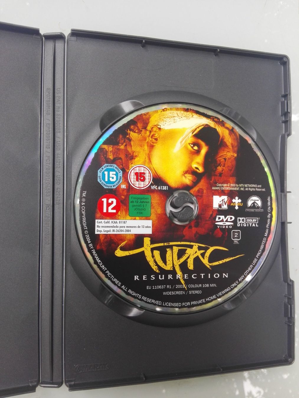 Alle DVDs: Tupac Resurrection - In seinen eigenen Worten – Gebraucht aus St. Gallen von elk2020 1