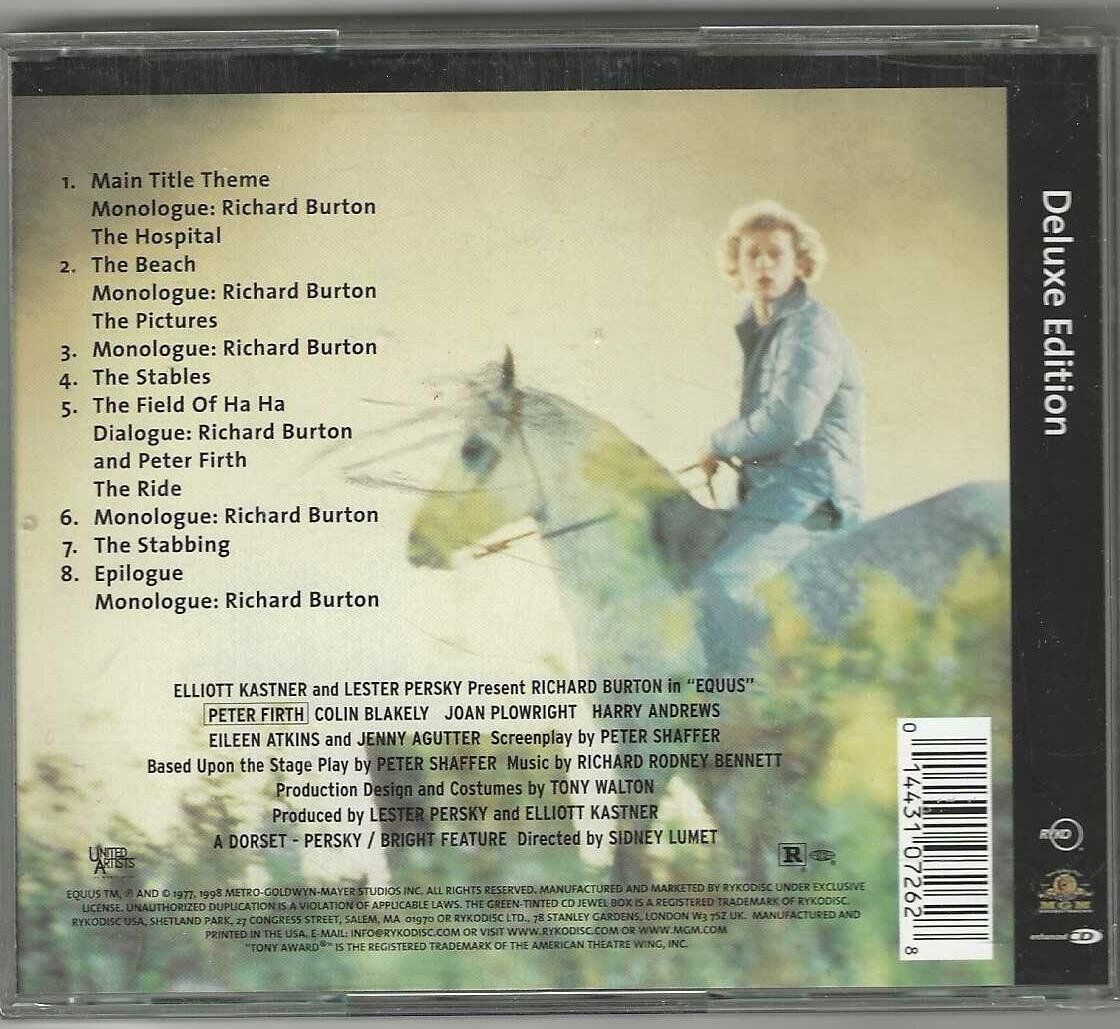 CD: Richard Rodney Bennett - Equus – Usato da Genève venduto da CDLPBookS 1