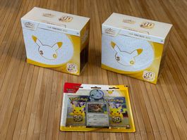 Pokémon 30 Jahre - 2x TTB + 1x 2P Blister sealed (DE)