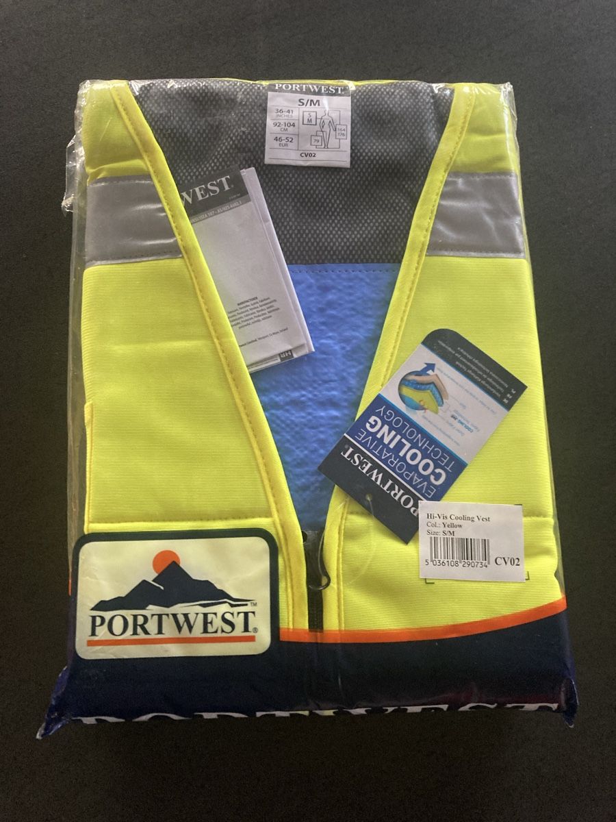 Gilet & Giacche: Gilet de sécurité Hi-Vis Cooling – Nuovo e nell'imballaggio originale da nods venduto da Tozzifan