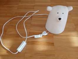 Bärlampe Nachttischlampe Bär Kinderlampe Dekobärleuchte