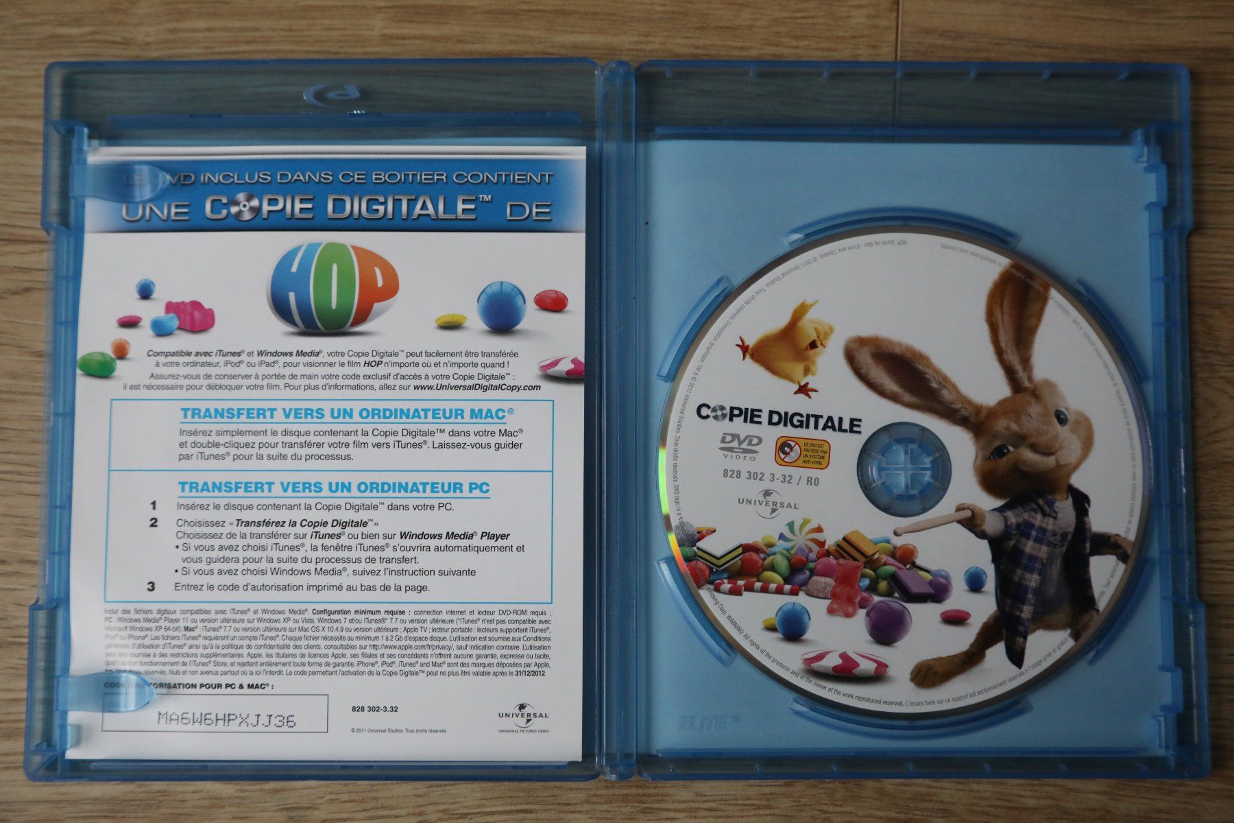 Tutti i DVDs: Blu-ray DVD         HOP     Français Anglais – Usato da Porrentruy venduto da tupatup 2