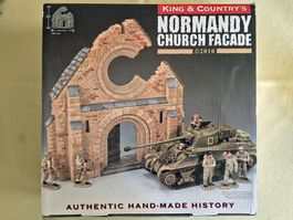 King & Country /Normandy Church Facade / Sammlerstück / 1/30