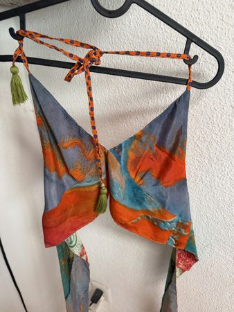 Damen Top bunt  neuwertig keine Grösse aber ca. M