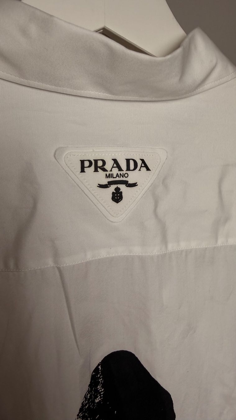 Prada Camicie: Prada Popeline Hemd Weiss – Nuovo (secondo la descrizione) da Burgdorf venduto da ime_f9f6 4