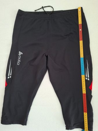 Odlo 3/4 Lauftights schwarz, top Zustand für Herren Gr.XL