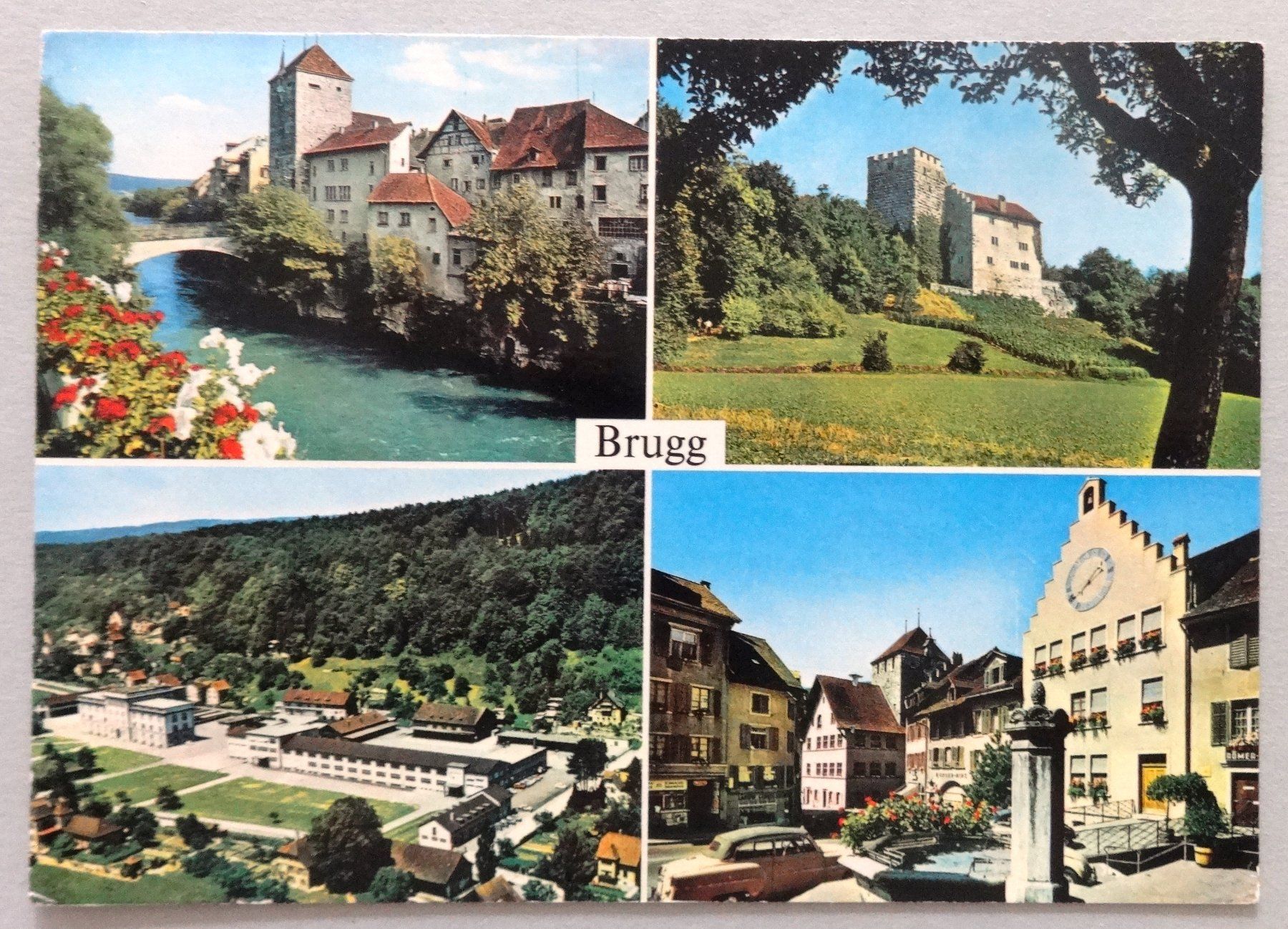 Ansichtskarten: Brugg – Gebraucht aus Fétigny von Billy2miny