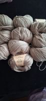 Bamboo Silk Cashmere Garn, Beige, 10 Knäuel,Top Zustand!