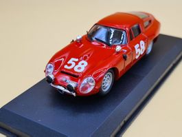 Best Alfa Romeo TZ1 Targa Florio 1964 #58 rot 1:43