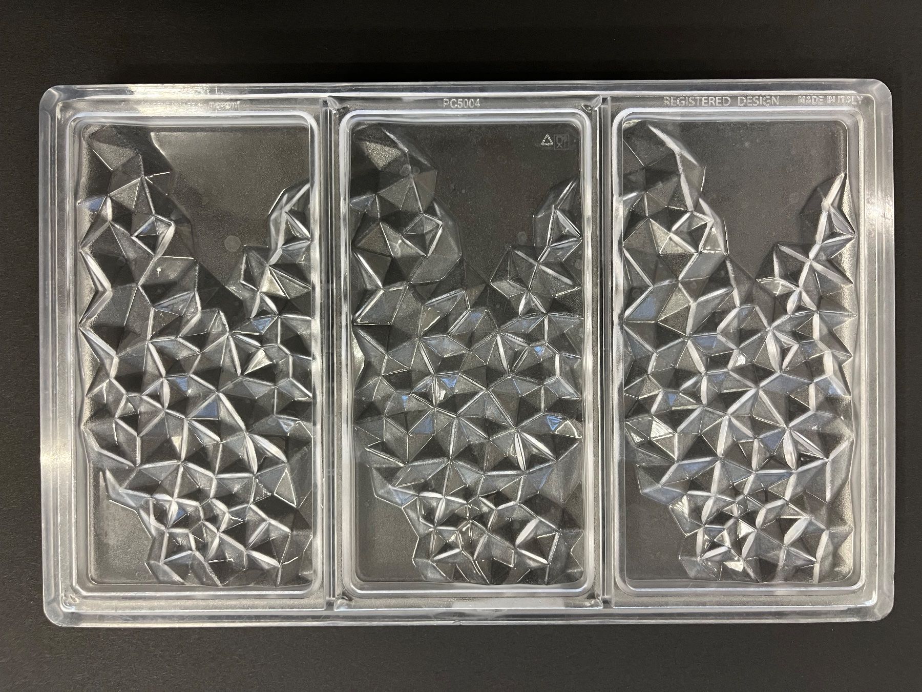 Teglie da forno: 3 Polycarbonat Schokoladenform Spitzberge – Usato da Illnau venduto da flamingo007 1
