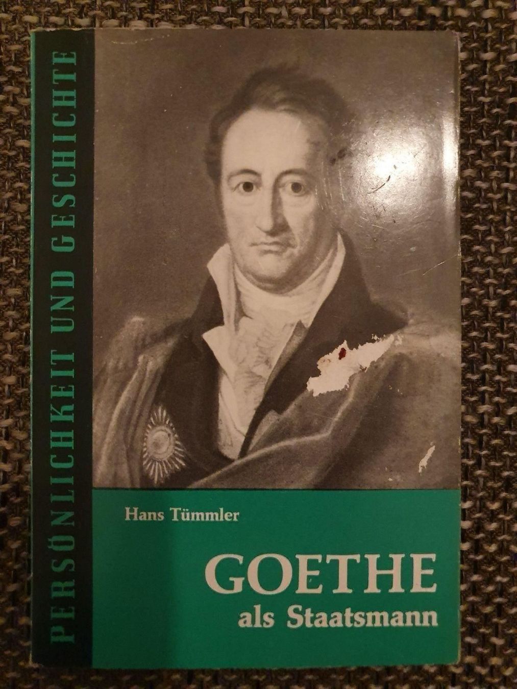 Libri: Goethe als Staatsmann – Usato da Langnau am Albis venduto da jer_pm72