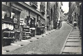 Lugano, Via Cattedrale, Strassenpartie