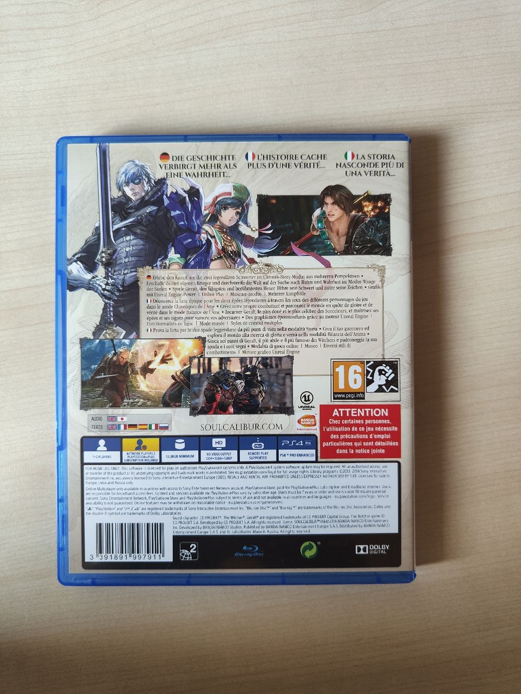 Sony Giochi: Soulcalibur VI - PS4 Spiel – Usato da Wyssachen venduto da Firebird91 1